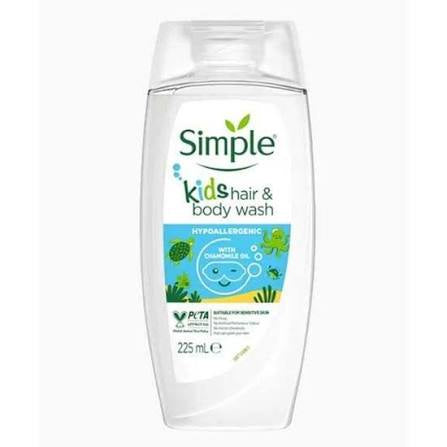 Simple Kids Hair & Body Wash - 225ml