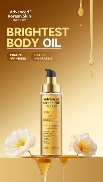 Advanced Korean Brightest Body Oil