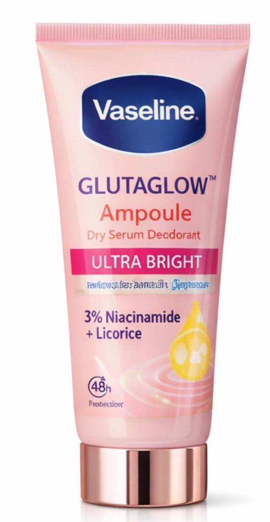 Vaseline GlutaGlow Ampoule Dry Serum Deodorant – Ultra Bright