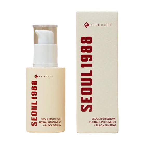 K-Secret Seoul 1988 Face Serum Retinal Liposome 2% + Black Ginseng (30ml)