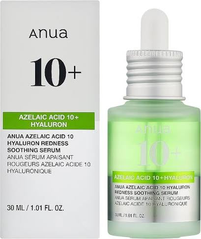 Anua Azelaic Acid 10 + Hyaluron Redness Soothing Serum (30ml)