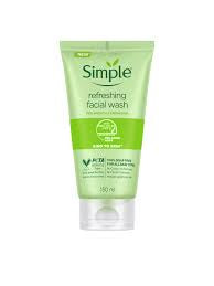 Simple Refreshing Facial Wash With B5 & Vitamin E 150ml - Trillingo Express Online Marketplace