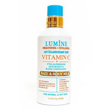 LUMINE BRIGHTENING  & EXFOLIATING VITAMIN C FACE BODY LOTION 400ML