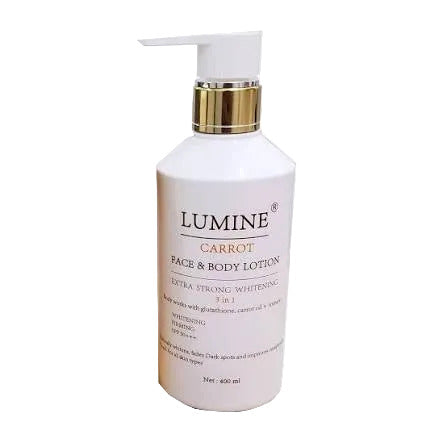 LUMINE CARROT FACE BODY LOTION 400ML