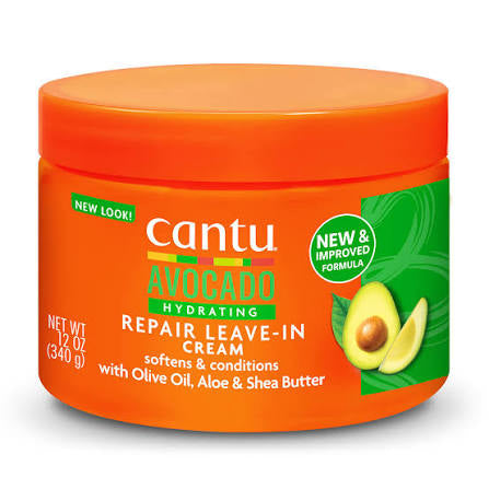Cantu Avocado Hydrating Repair Leave-In Cream 12oz (340g)