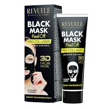 Revuele Black Mask Peel Off Pro-Collagen - Trillingo Express Online Marketplace