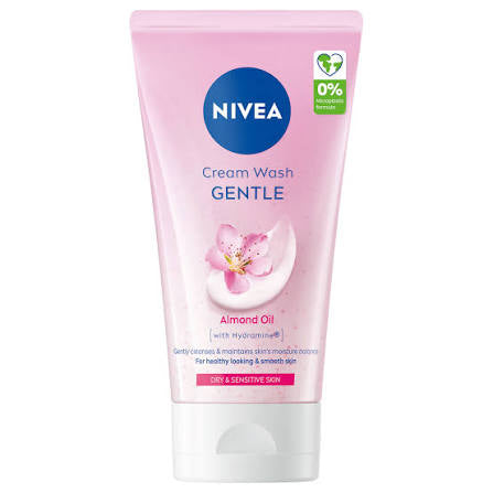 Nivea Cream Face Wash Gentle Almond Oil 150ml