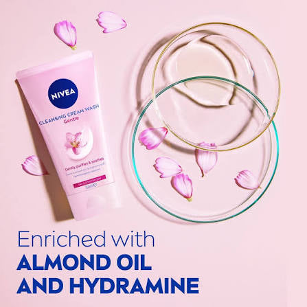Nivea Cream Face Wash Gentle Almond Oil 150ml