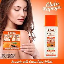Cosmo Glow White Gluta Papaya Extra Brightening Body Lotion 500ml - Trillingo Express Online Marketplace