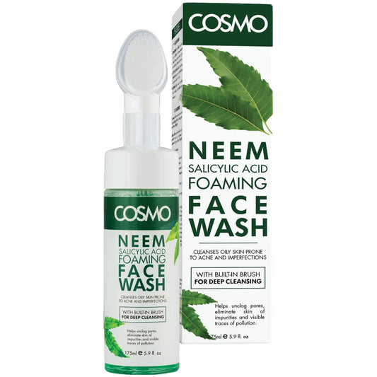 Cosmo Neem Salicylic Acid Foaming Facewash – 175ml - Trillingo Express Online Marketplace