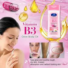 Dr. Davey Vitamin B3 Glow Body Oil 200ml - Trillingo Express Online Marketplace