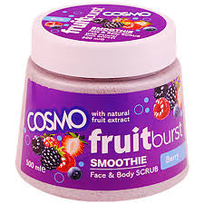 Cosmo Fruit Burst Smoothie Face & Body Scrub (Mixed Fruit)