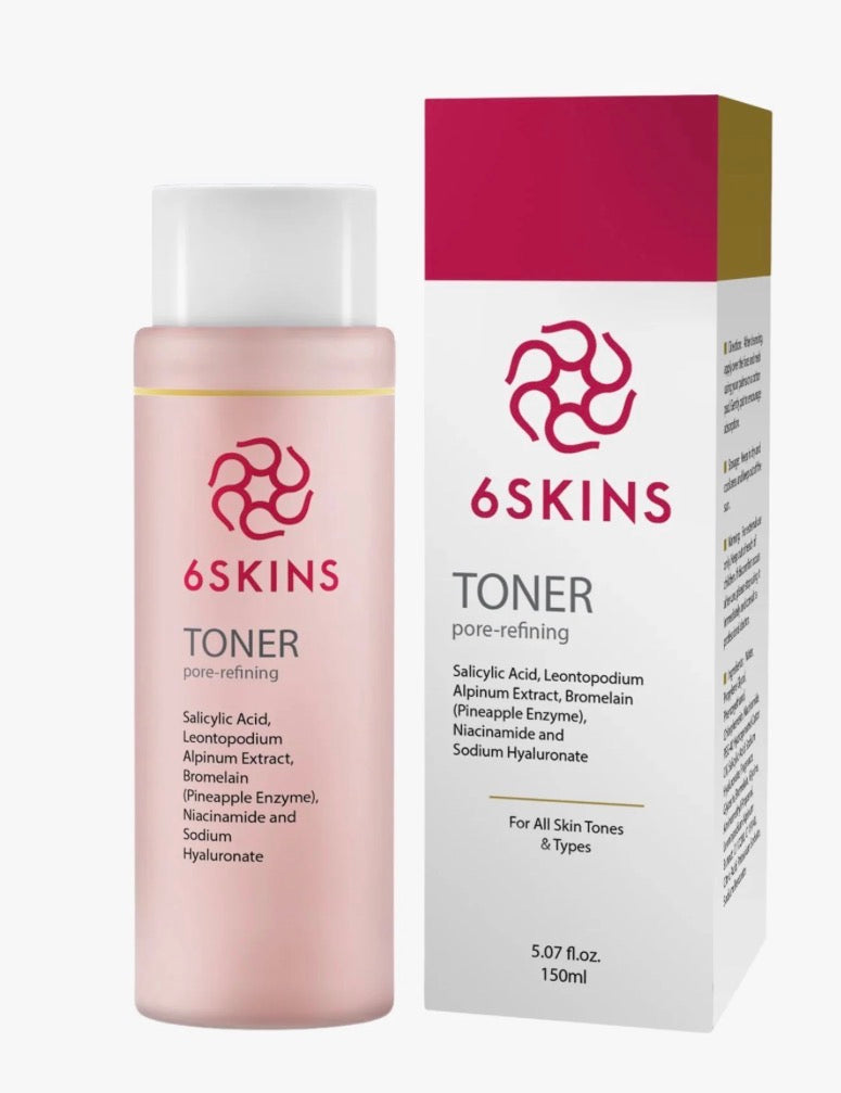 6 Skins Pore Refining Toner 150ml