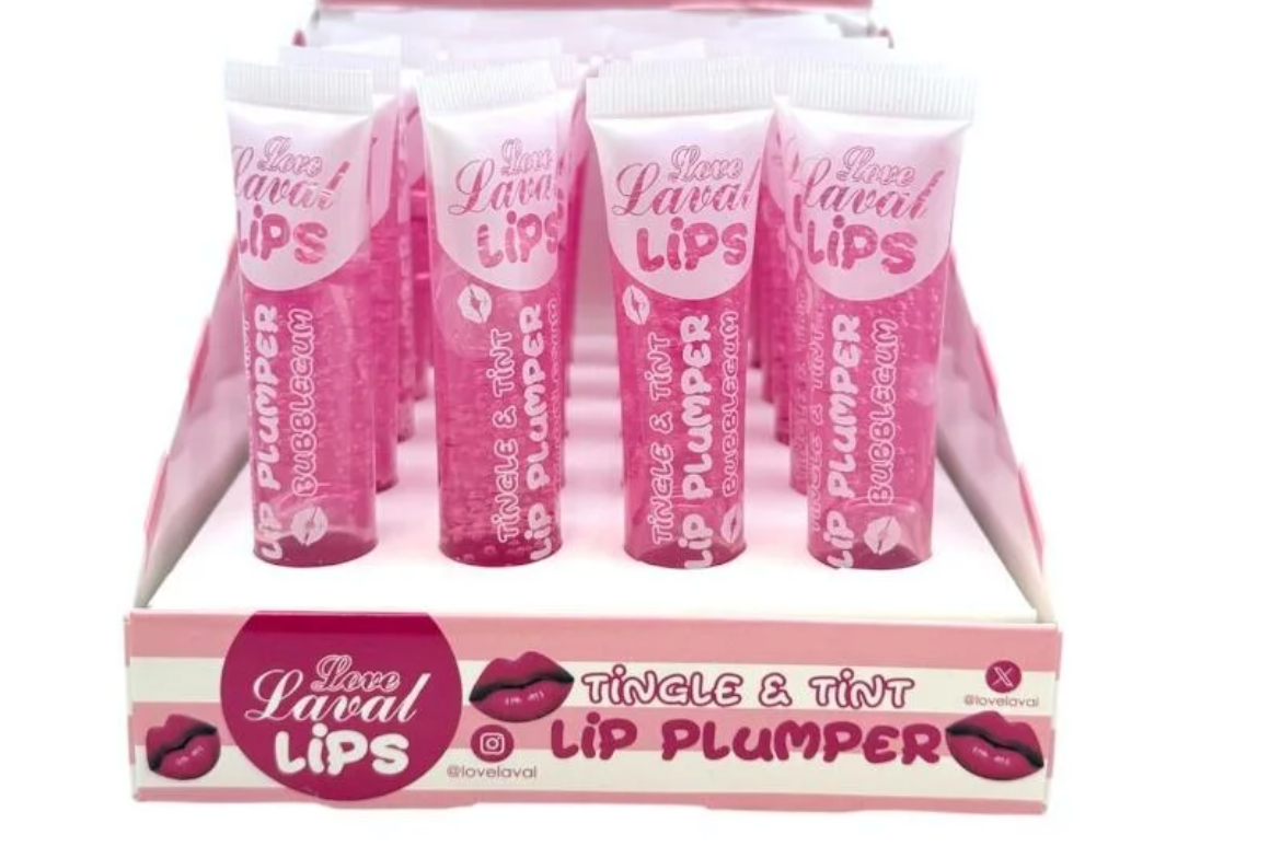 Laval Lips Tingle & Tint Lip Plumper – Bubble Gum