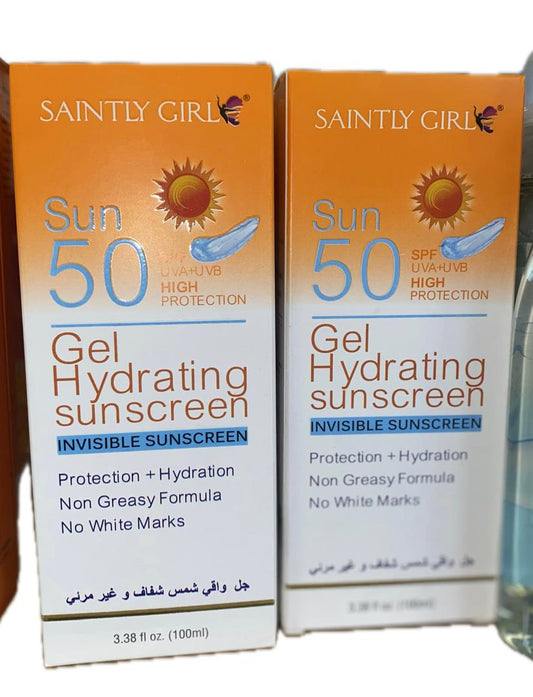 Saintly Girl Gel Hydrating Sunscreen SPF50 100ml - Trillingo Express Online Marketplace