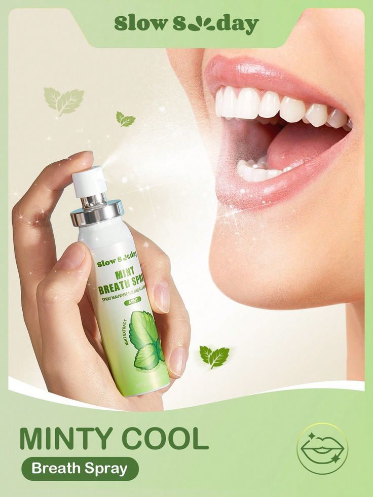 Mint Breath Spray – Pocket‑Sized Freshness Anytime