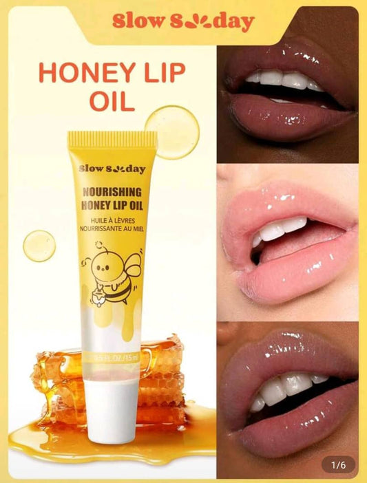 Slow S Day Honey Lip Oil – Nourishing