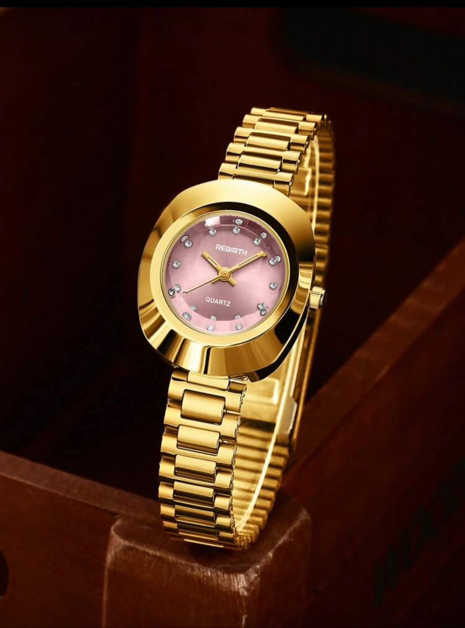 Rebirth Quartz All Gold Women Watch