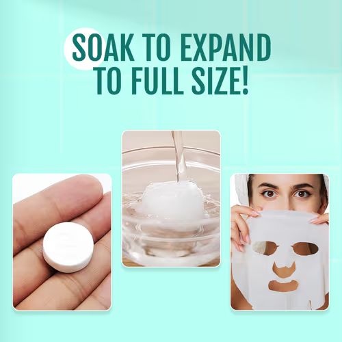 Compressed Face Mask Sheet
