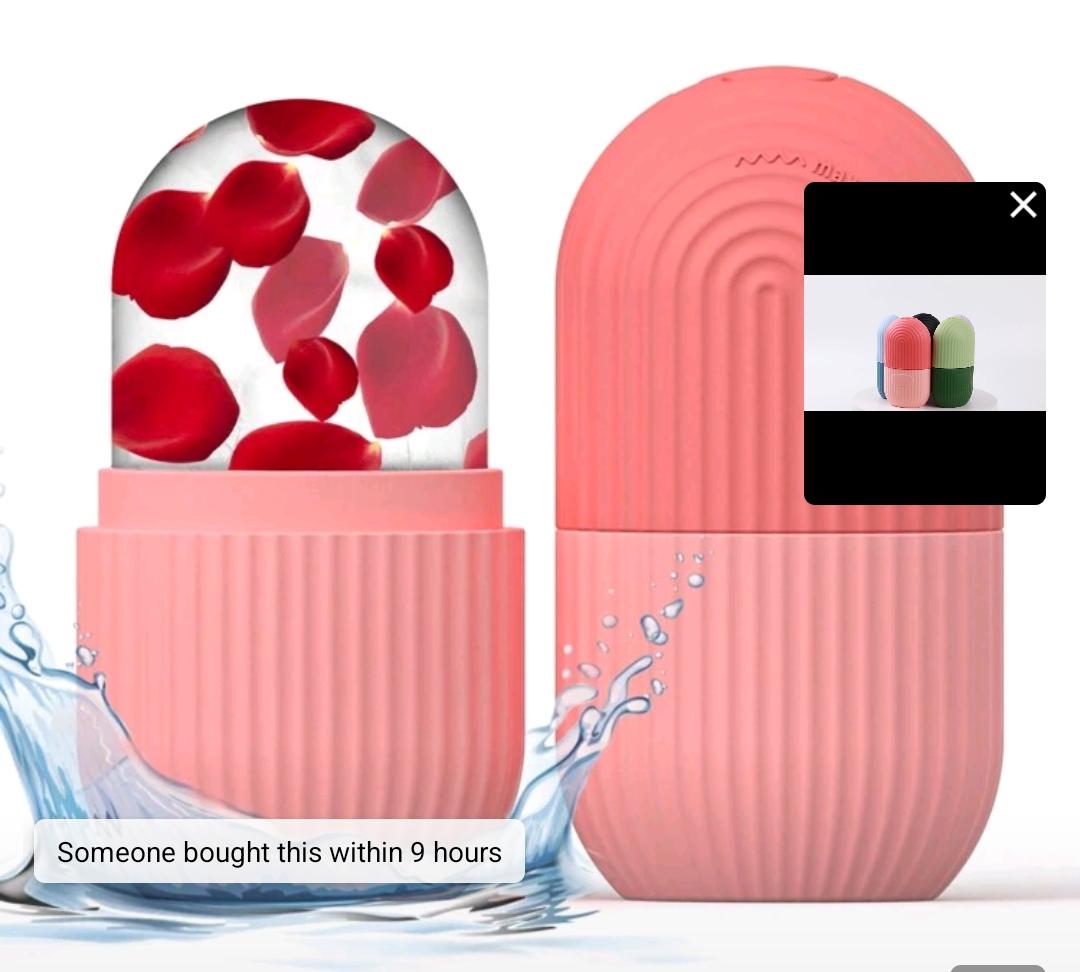 Silicon Ice Face Roller