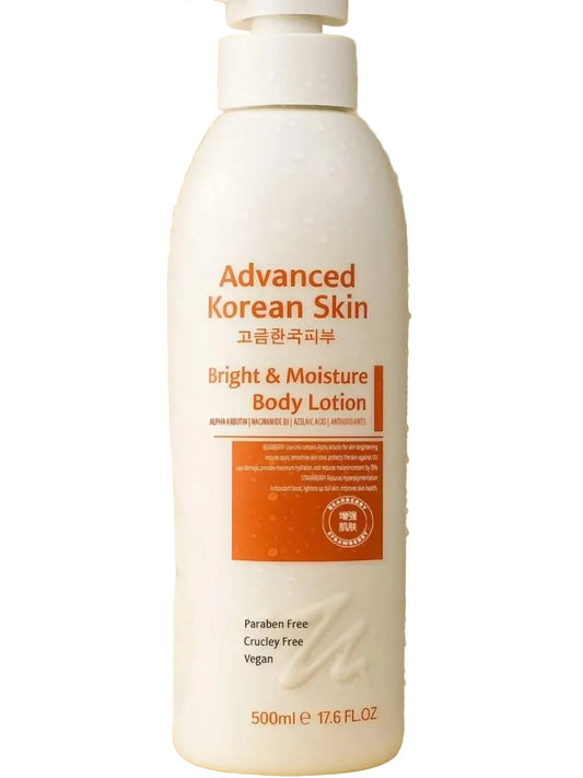 Advanced Korean Bright & Moisture Body Lotion