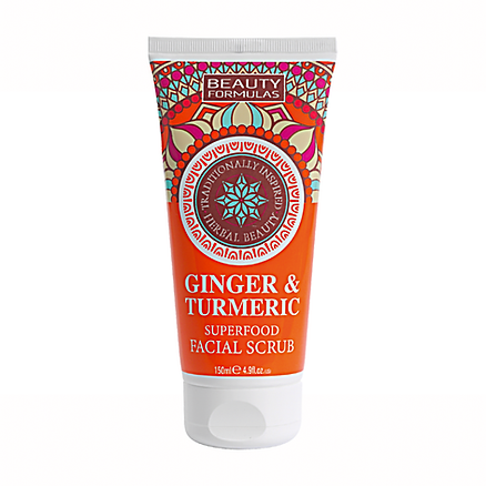 Beauty Formulas Ginger & Tumeric Facial Scrub - Trillingo Express Online Marketplace