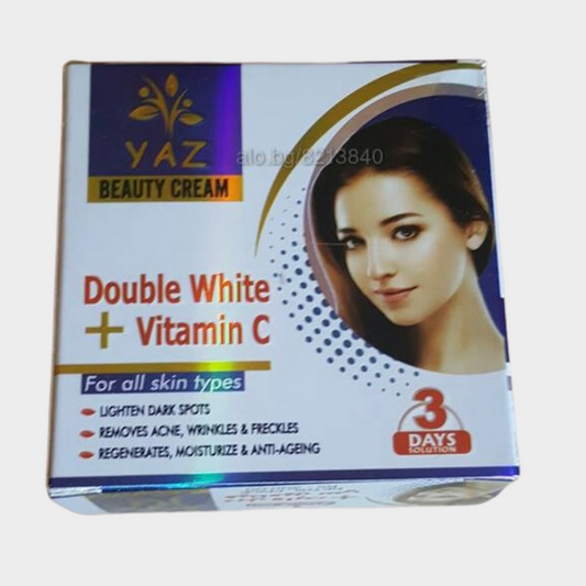 YAZ Beauty Cream Double White +Vitamin C - Trillingo Express Online Marketplace