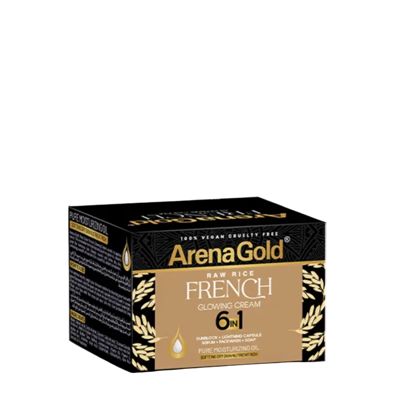 Arena Gold Raw Rice French 3 in 1 Cream