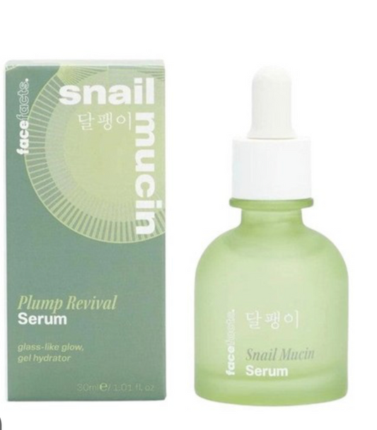 Face Facts Snail Mucin Plump Revival Serum - 30ml