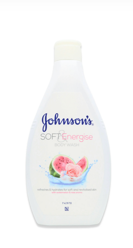 Johnsons Soft Energise & Body Wash 400ml