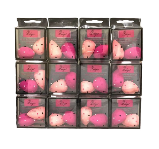Lilyz Mini Power Puff Make-Up Applicator Pack