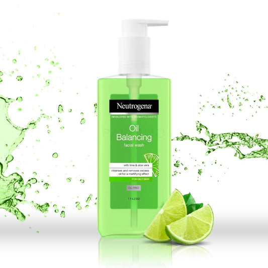 Neutrogena Oil Balancing Lime & Aloe Vera Face Wash - Trillingo Express Online Marketplace