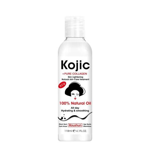 Roushun Kojic Pure Collagen Skin Lightening 100% Natural Oil 118ml - Trillingo Express Online Marketplace